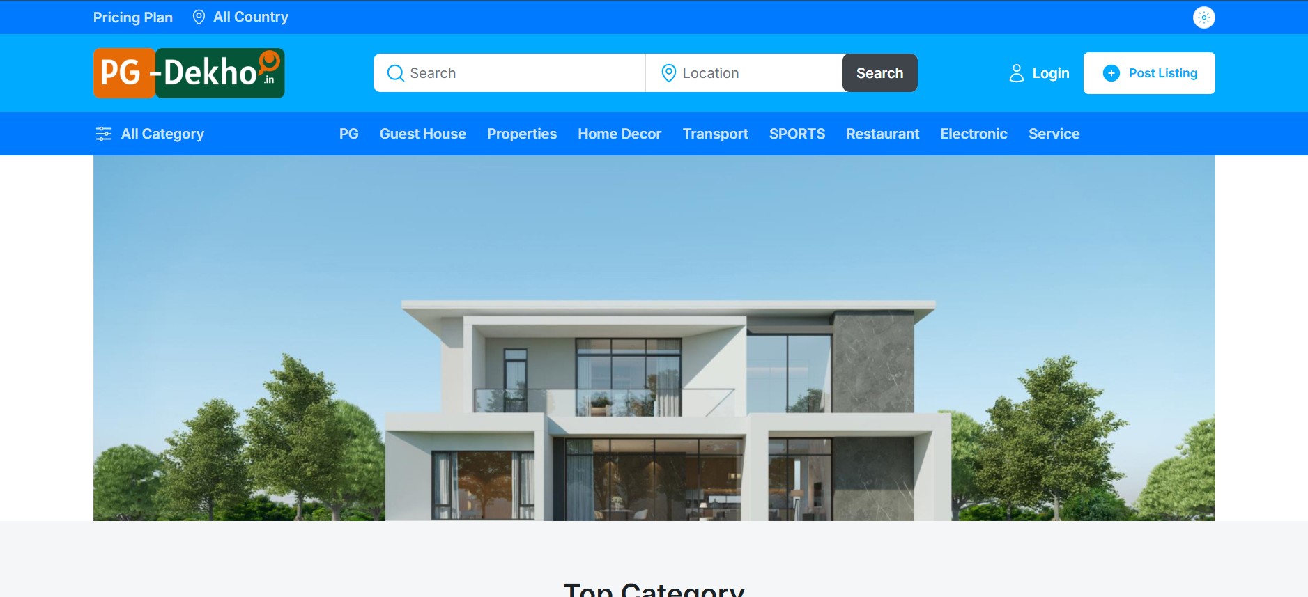 PG Dekho — Property & Local Business Listing Platform